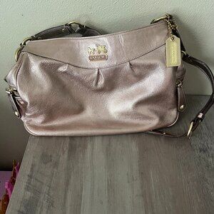 Coach Hobo Bag- Metallic Rose